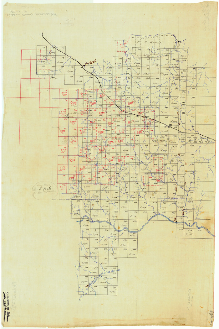 5440, Childress County Rolled Sketch 5A, General Map Collection