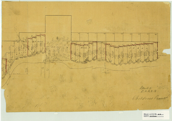 5444, Childress County Rolled Sketch 8B, General Map Collection