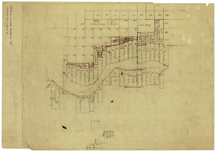 5448, Childress County Rolled Sketch 9B, General Map Collection