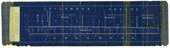 5450, Childress County Rolled Sketch 13, General Map Collection