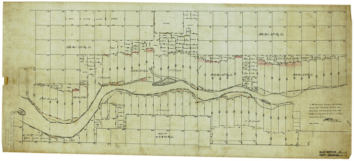 5451, Childress County Rolled Sketch 18, General Map Collection