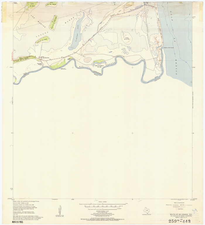 5465, Cameron County Rolled Sketch 19, General Map Collection