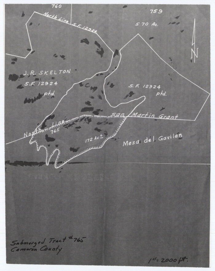 5466, Cameron County Rolled Sketch 19, General Map Collection
