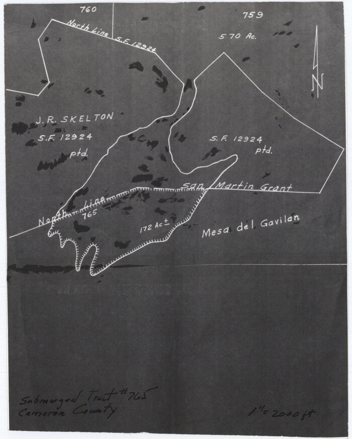 5467, Cameron County Rolled Sketch 19, General Map Collection