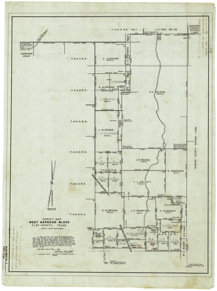 5485, Clay County Rolled Sketch 2, General Map Collection
