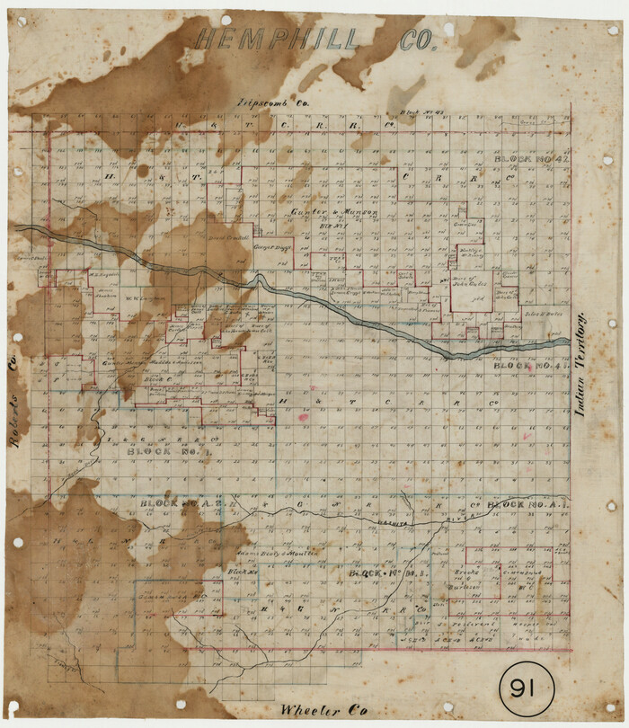549, Hemphill County, Texas, Maddox Collection