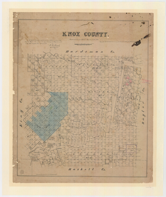 550, Knox County, Texas, Maddox Collection