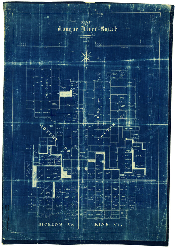 5572, Cottle County Rolled Sketch D, General Map Collection
