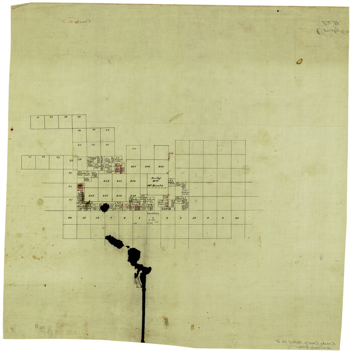 5643, Crosby County Rolled Sketch D, General Map Collection