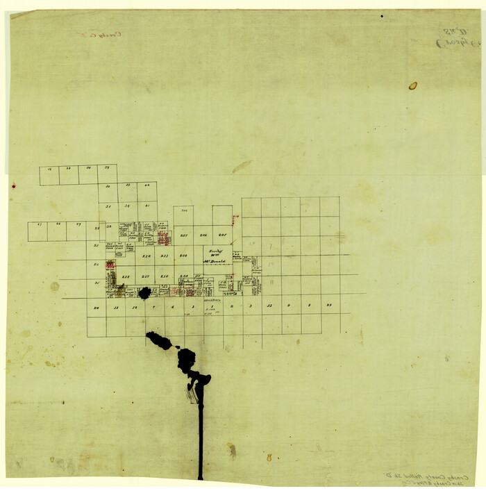 5643, Crosby County Rolled Sketch D, General Map Collection