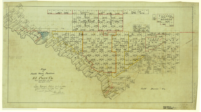 5648, Culberson County Rolled Sketch 11, General Map Collection