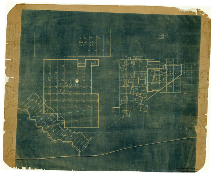 5652, Culberson County Rolled Sketch 19A, General Map Collection
