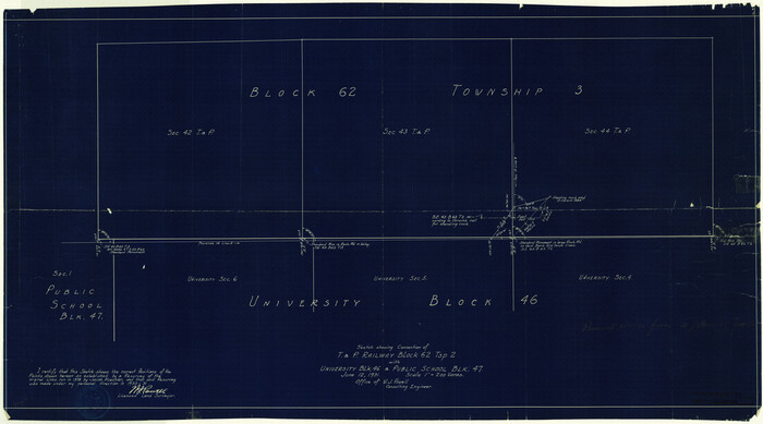 5657, Culberson County Rolled Sketch 32, General Map Collection