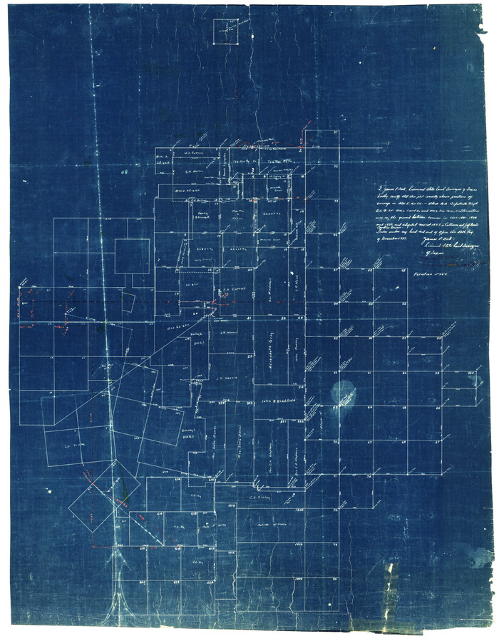5658, Culberson County Rolled Sketch 33, General Map Collection

