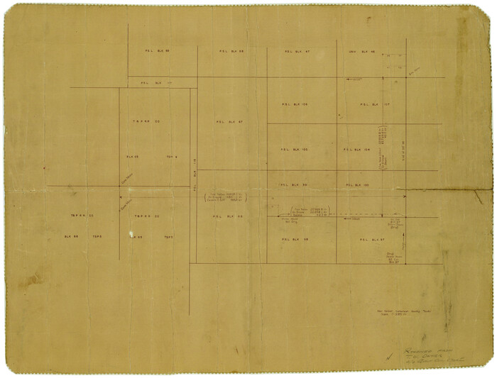5663, Culberson County Rolled Sketch 42, General Map Collection
