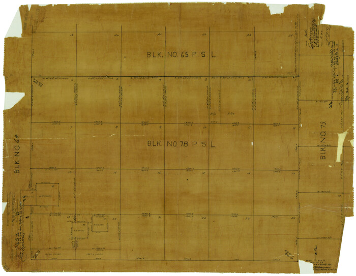 5666, Culberson County Rolled Sketch 44, General Map Collection