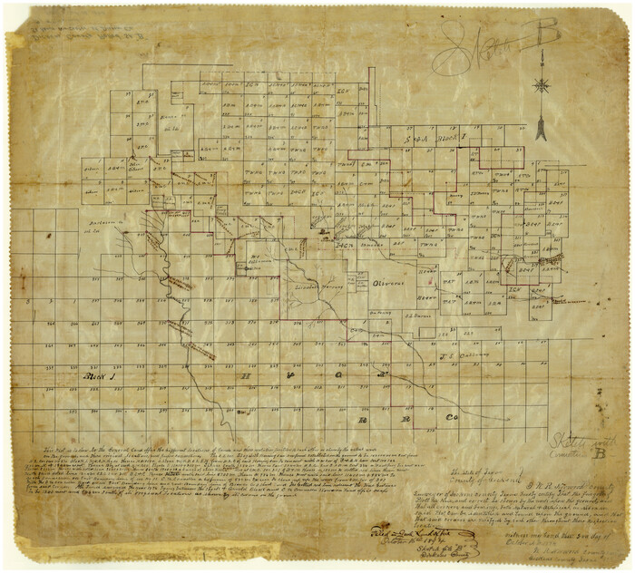 5709, Dickens County Rolled Sketch B, General Map Collection