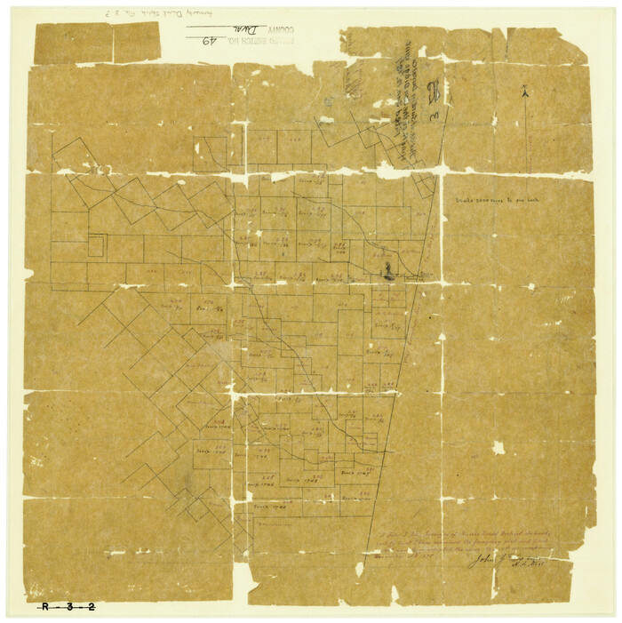 5763, Duval County Rolled Sketch 49, General Map Collection
