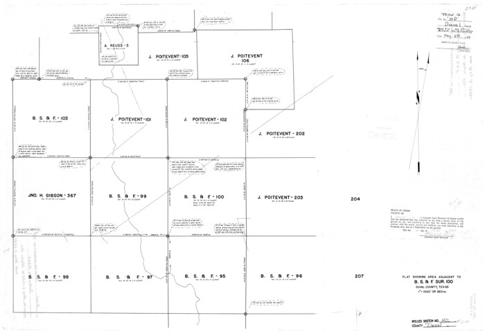 5767, Duval County Rolled Sketch HD, General Map Collection