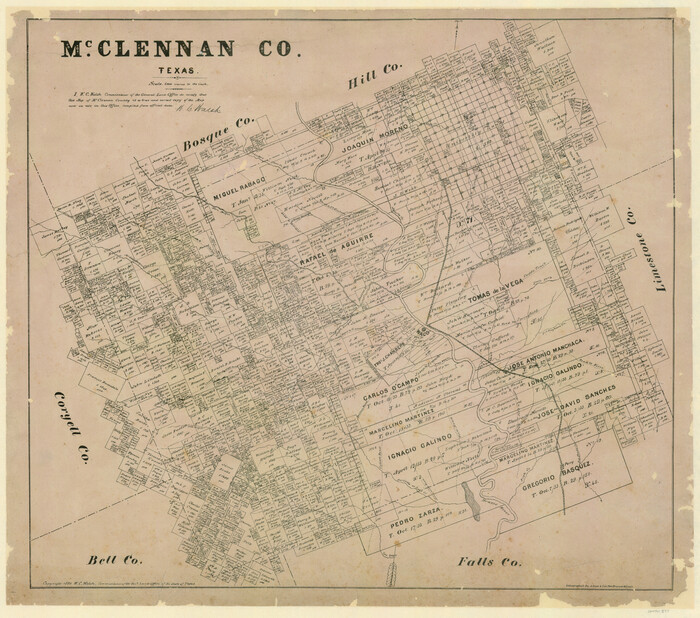 577, McClennan [sic] County, Texas, Maddox Collection