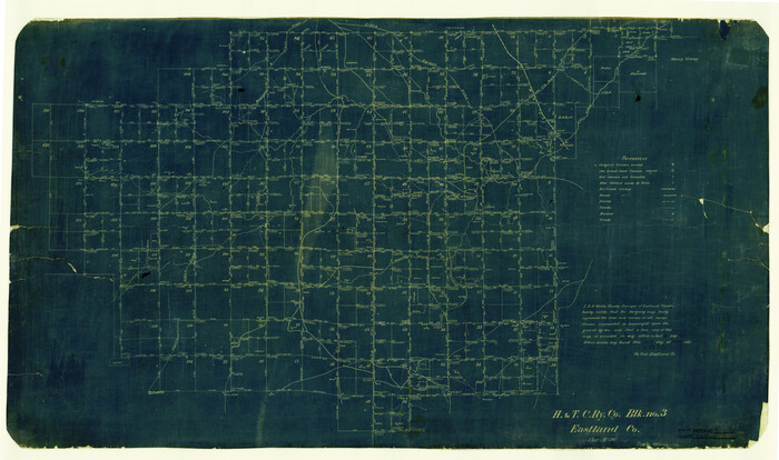 5773, Eastland County Rolled Sketch 3, General Map Collection