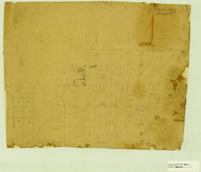 5801, Edwards County Rolled Sketch 8, General Map Collection