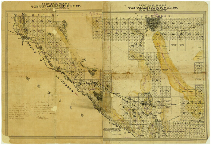 5821, El Paso County Rolled Sketch 2A, General Map Collection