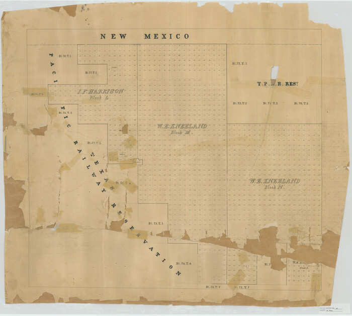 5822, El Paso County Rolled Sketch 18, General Map Collection