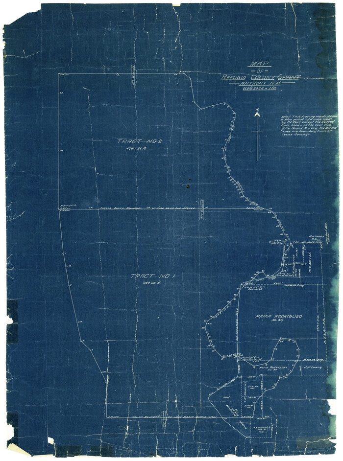 5828, El Paso County Rolled Sketch 42, General Map Collection