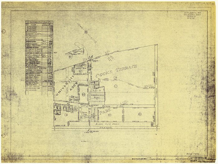 5843, El Paso County Rolled Sketch 52, General Map Collection
