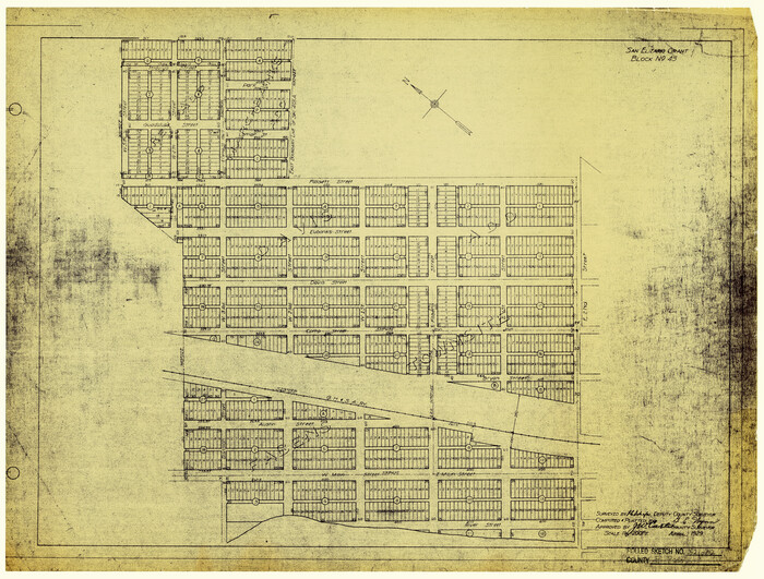 5848, El Paso County Rolled Sketch 52, General Map Collection