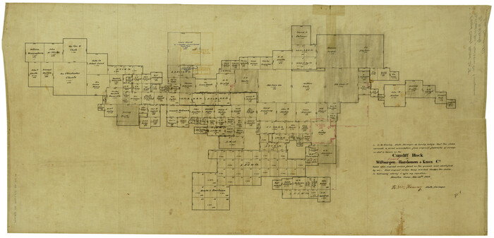 5890, Foard County Rolled Sketch 15, General Map Collection