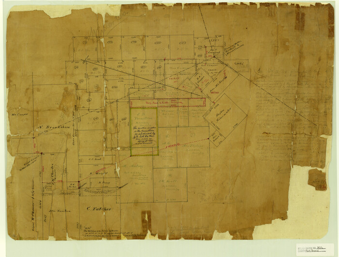 5902, Fort Bend County Rolled Sketch 30 1/2, General Map Collection