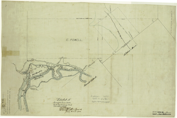 5903, Fort Bend County Rolled Sketch A, General Map Collection
