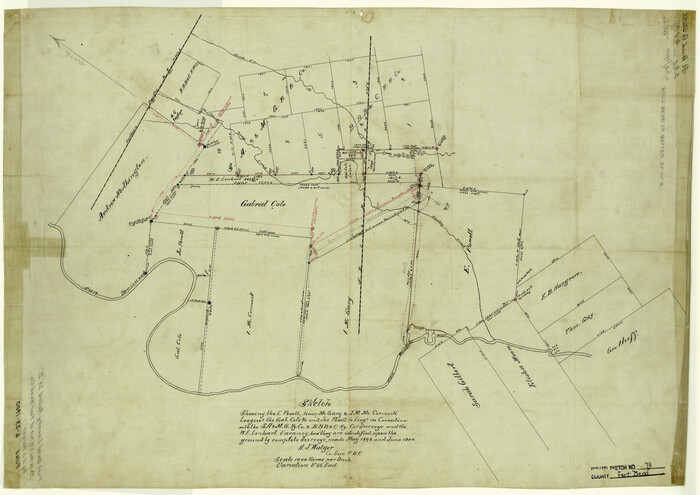 5904, Fort Bend County Rolled Sketch B, General Map Collection