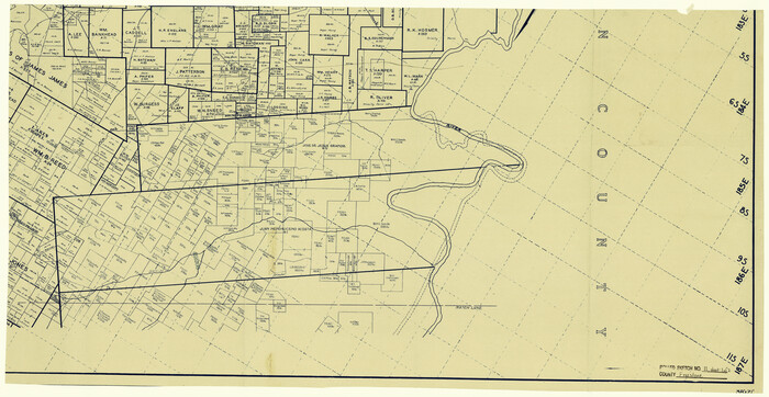 5911, Freestone County Rolled Sketch 11, General Map Collection