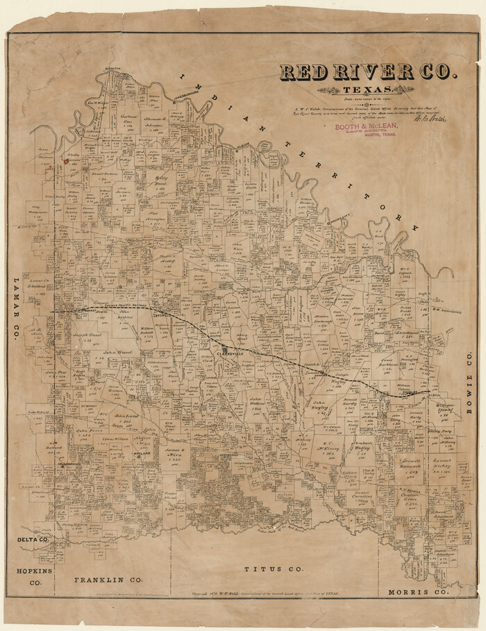 598, Red River County, Texas, Maddox Collection