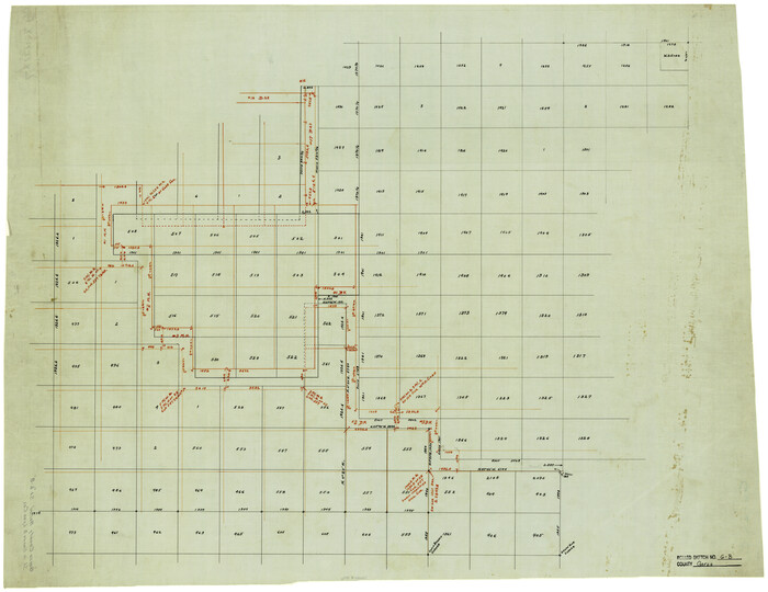 5996, Garza County Rolled Sketch 6B, General Map Collection
