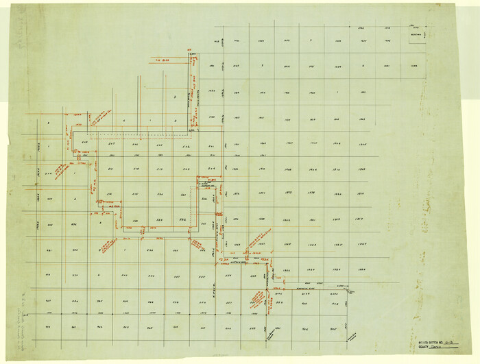 5996, Garza County Rolled Sketch 6B, General Map Collection