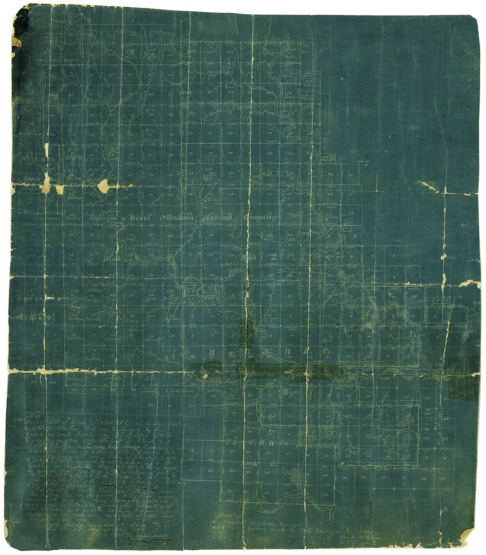 6004, Garza County Rolled Sketch J, General Map Collection