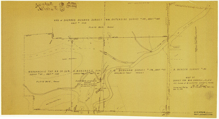 6008, Gillespie County Rolled Sketch 1, General Map Collection
