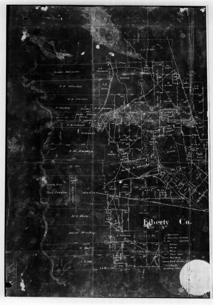 60297, [Liberty County, Texas], General Map Collection