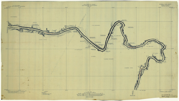 6033, Gregg County Rolled Sketch 7A, General Map Collection