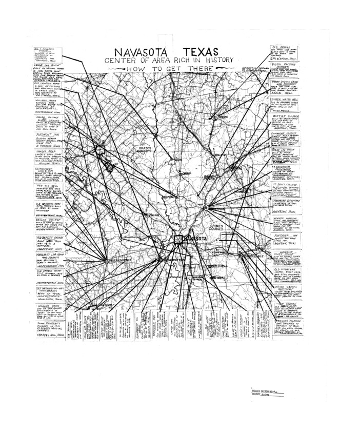 6043, Grimes County Rolled Sketch 2, General Map Collection