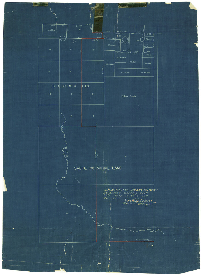 6047, Hale County Rolled Sketch 9, General Map Collection