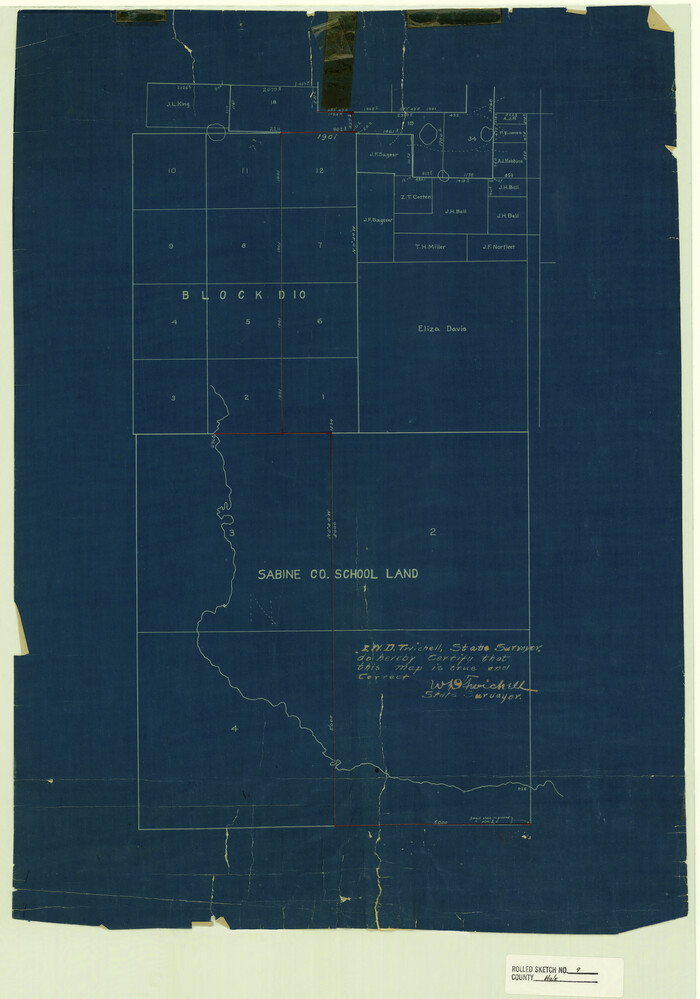 6047, Hale County Rolled Sketch 9, General Map Collection