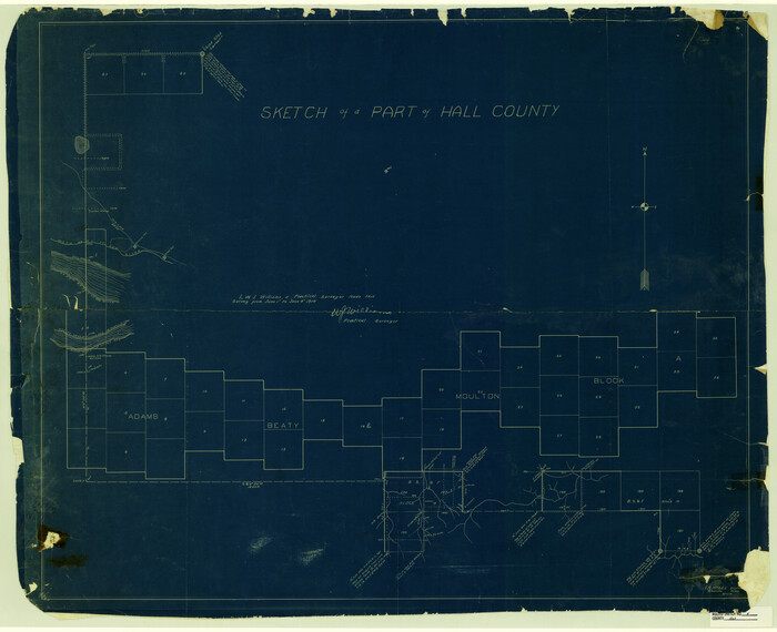 6049, Hall County Rolled Sketch 5, General Map Collection