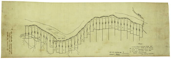 6051, Hall County Rolled Sketch 7, General Map Collection