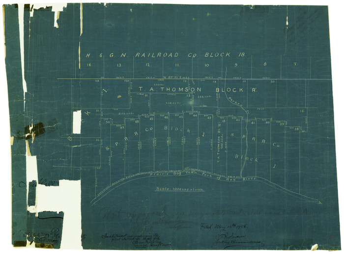 6055, Hall County Rolled Sketch D2, General Map Collection