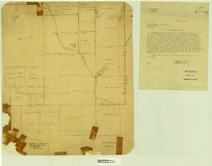 6070, Hamilton County Rolled Sketch 3, General Map Collection